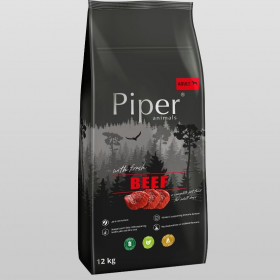 Суха Храна Piper Super Premium Beef  - За Израстнали Кучета със Свежо Говеждо Месо  